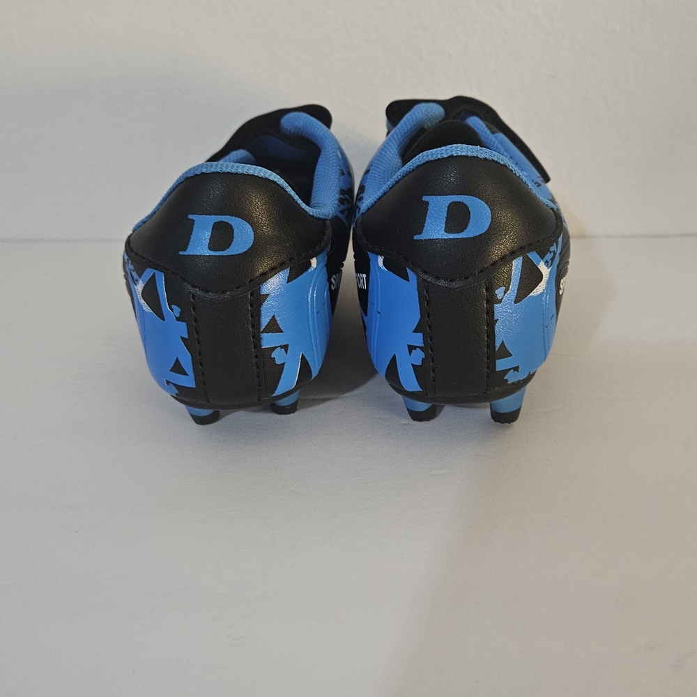 Soccer Cleats For Kids Size 10 Blue And Black - Picture 4 of 6